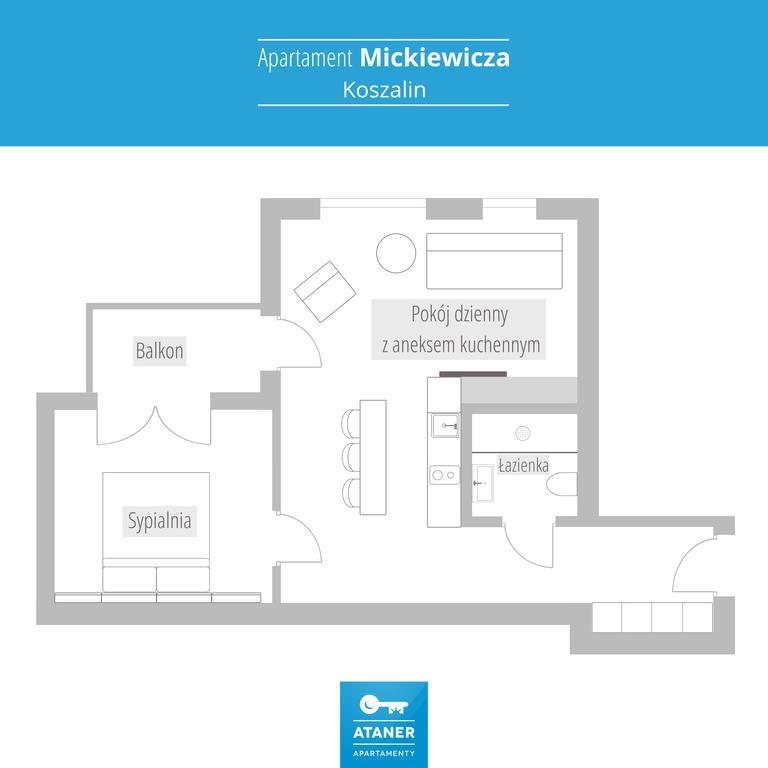 Ataner Apartamenty Koszalin Kültér fotó
